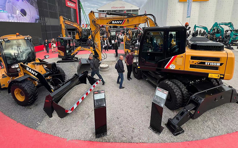 SANY shone at bauma 2022 in Munich